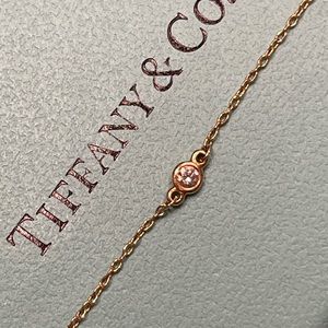 Elsa Peretti Diamonds by the Yard® Yellow Gold Bracelet with 0.03 carat diamond